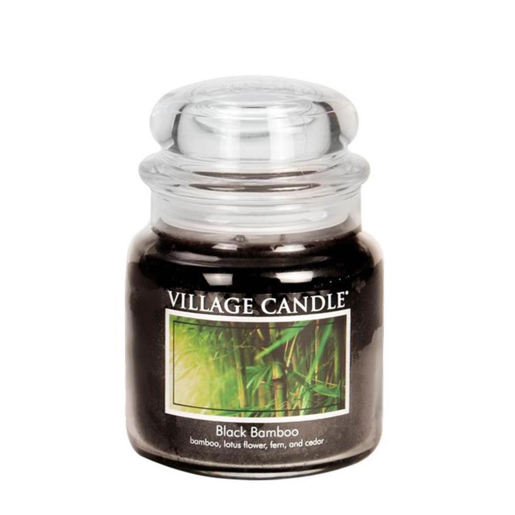 Village Candle Black Bamboo Medium Jar £16.19